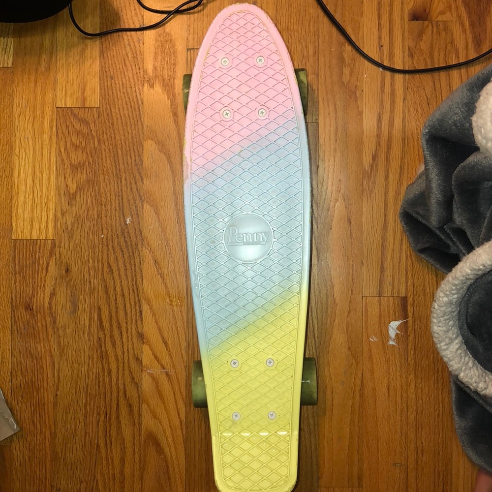 Pastel colored penny board!